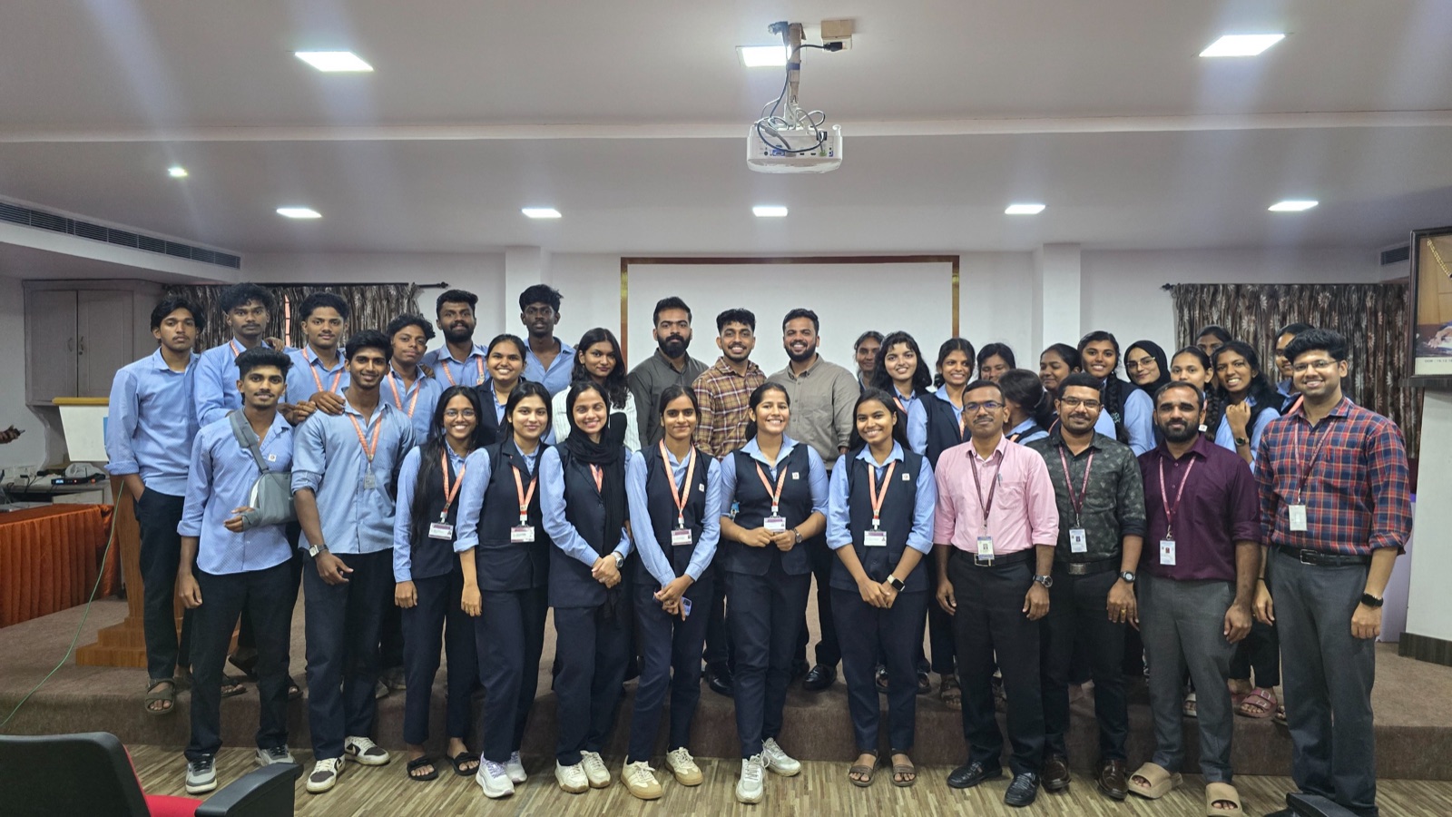 Aviano Aviano technical training orientation at Jawaharlal College of Engineering Technology